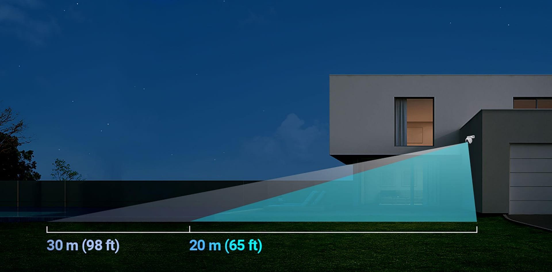 Kamerë e jashtme Ezviz H80f Multi, 3 lente 2K+, 360°, vizion nate me ngjyra, e bardhë