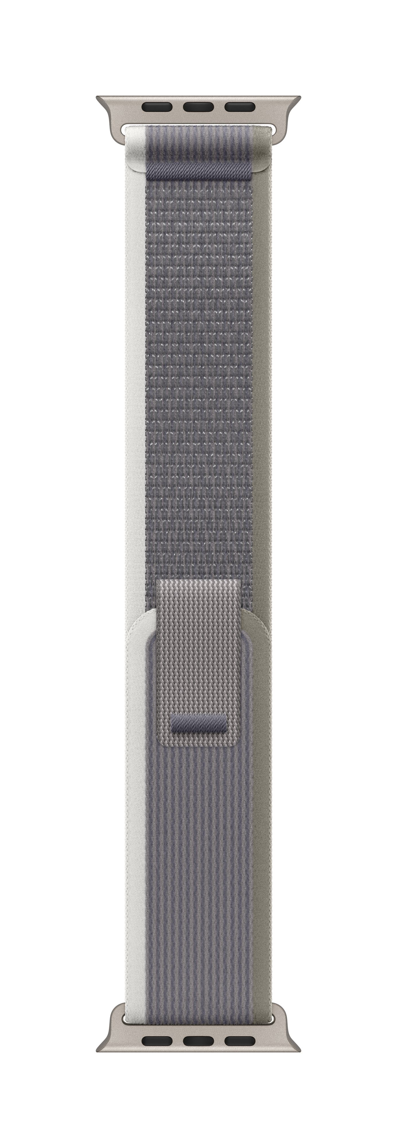 Apple Watch 49mm Band, Green/Gray Trail Loop - M/L