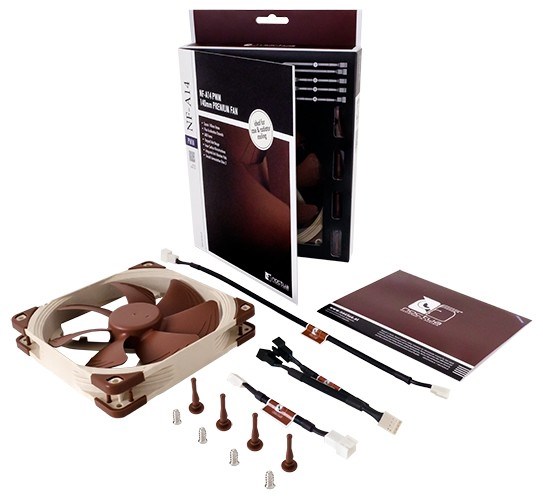 Ftohës Noctua NF-A14 PWM, 14 cm, bronz