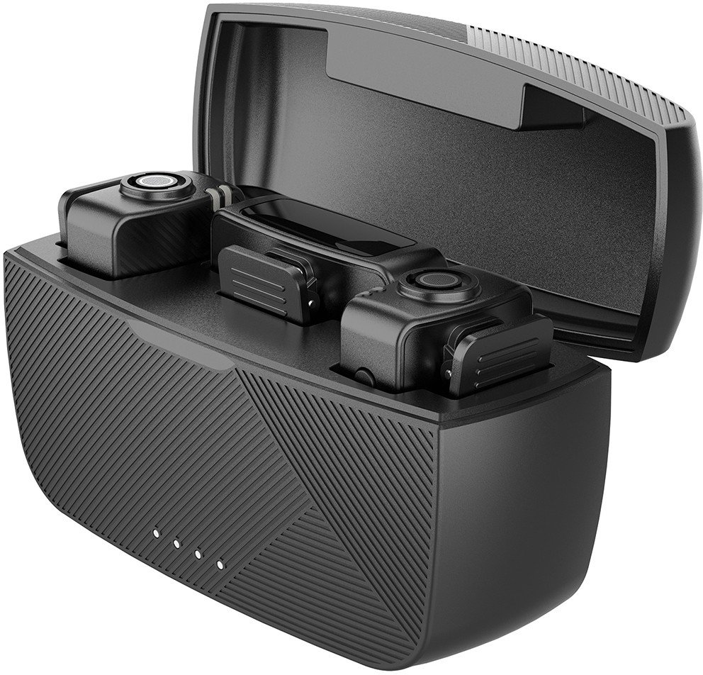 Mikrofon wireless Fifine M9, kondenzator, për PC dhe streaming, i zi