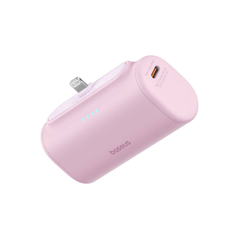 Powerbank Baseus OS-Compact IP, 5000mAh, 20W, rozë
