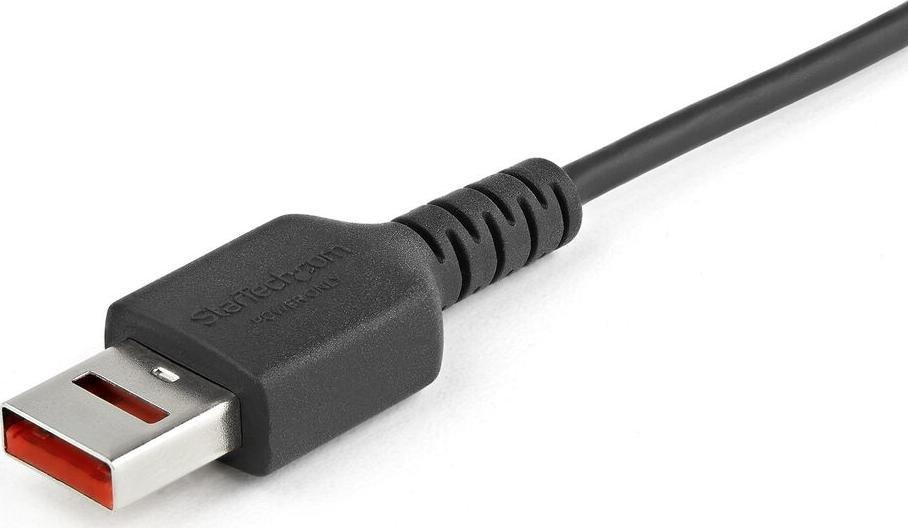 Kabllo karikues StarTech.com USBSCHAU1M, USB A në Micro USB, 1m, i zi