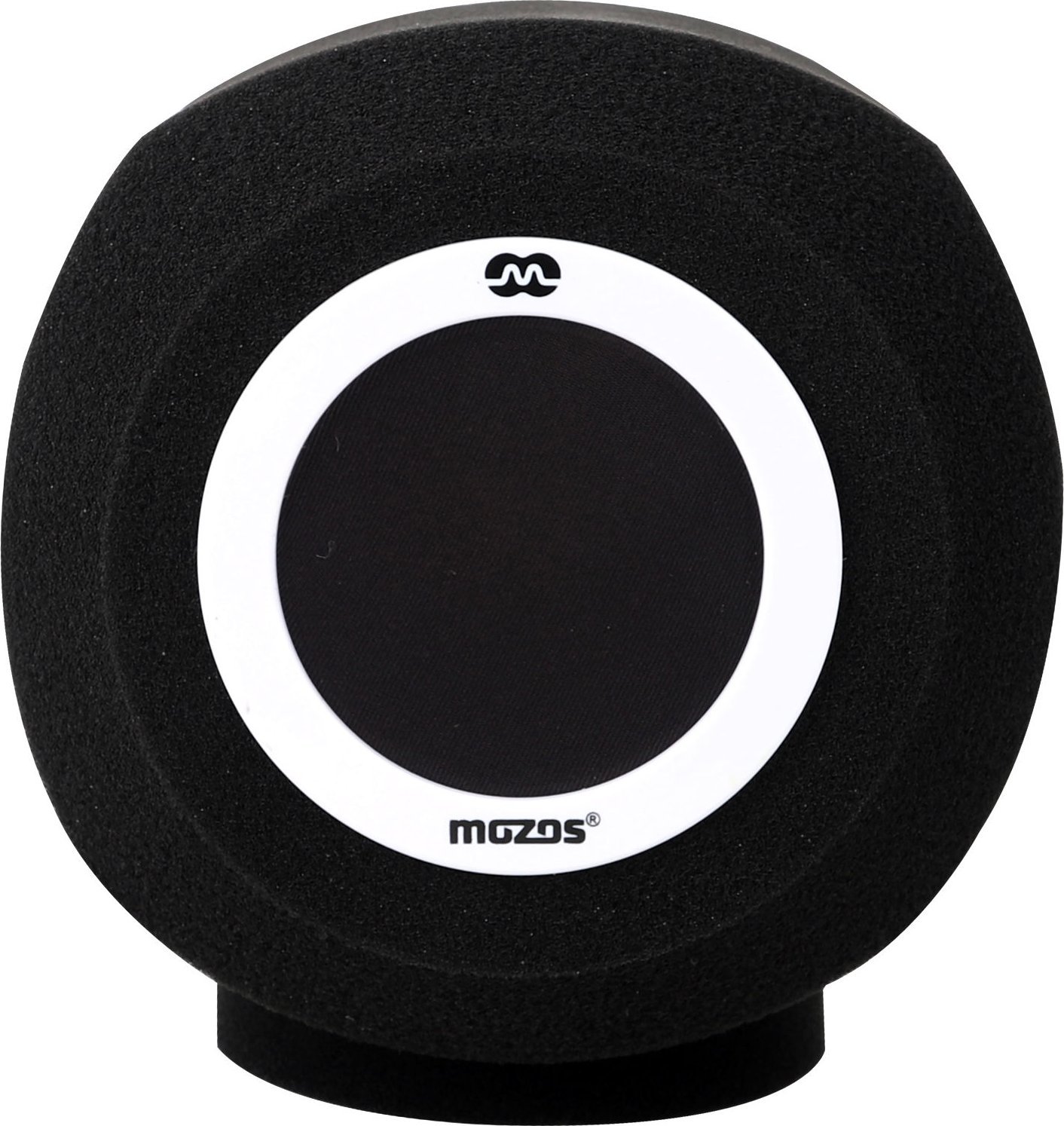 Filtro pop për mikrofon Mozos PS-4, rrjetë najloni, i zi