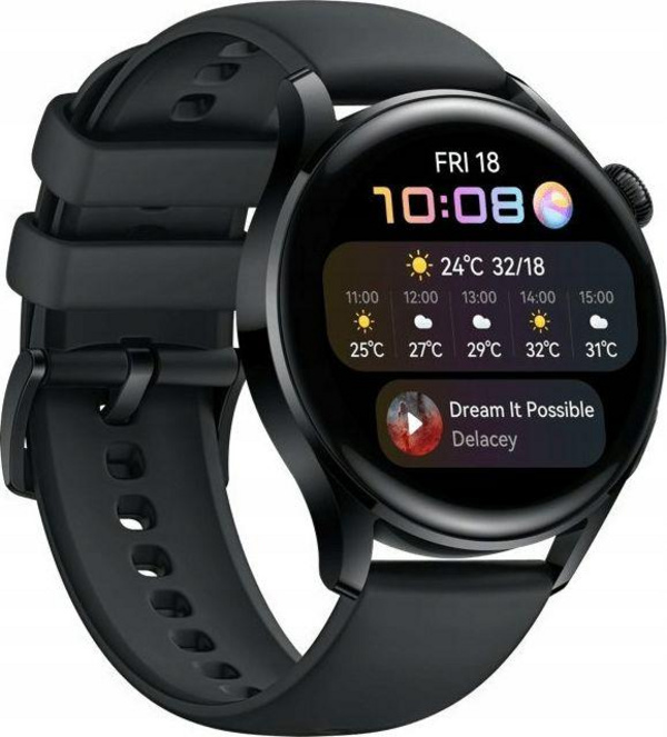 Orë e mençur Huawei Watch 3 Active, e zezë