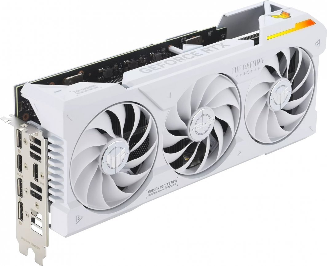 Графичка картичка Asus TUF Gaming GeForce RTX 4070 Ti SUPER OC BTF White 16GB GDDR6X