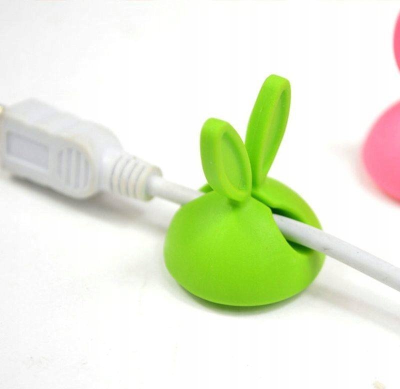 Organizues kabllosh OEM Cable Organizer Set, set 4 copë, i gjelbër