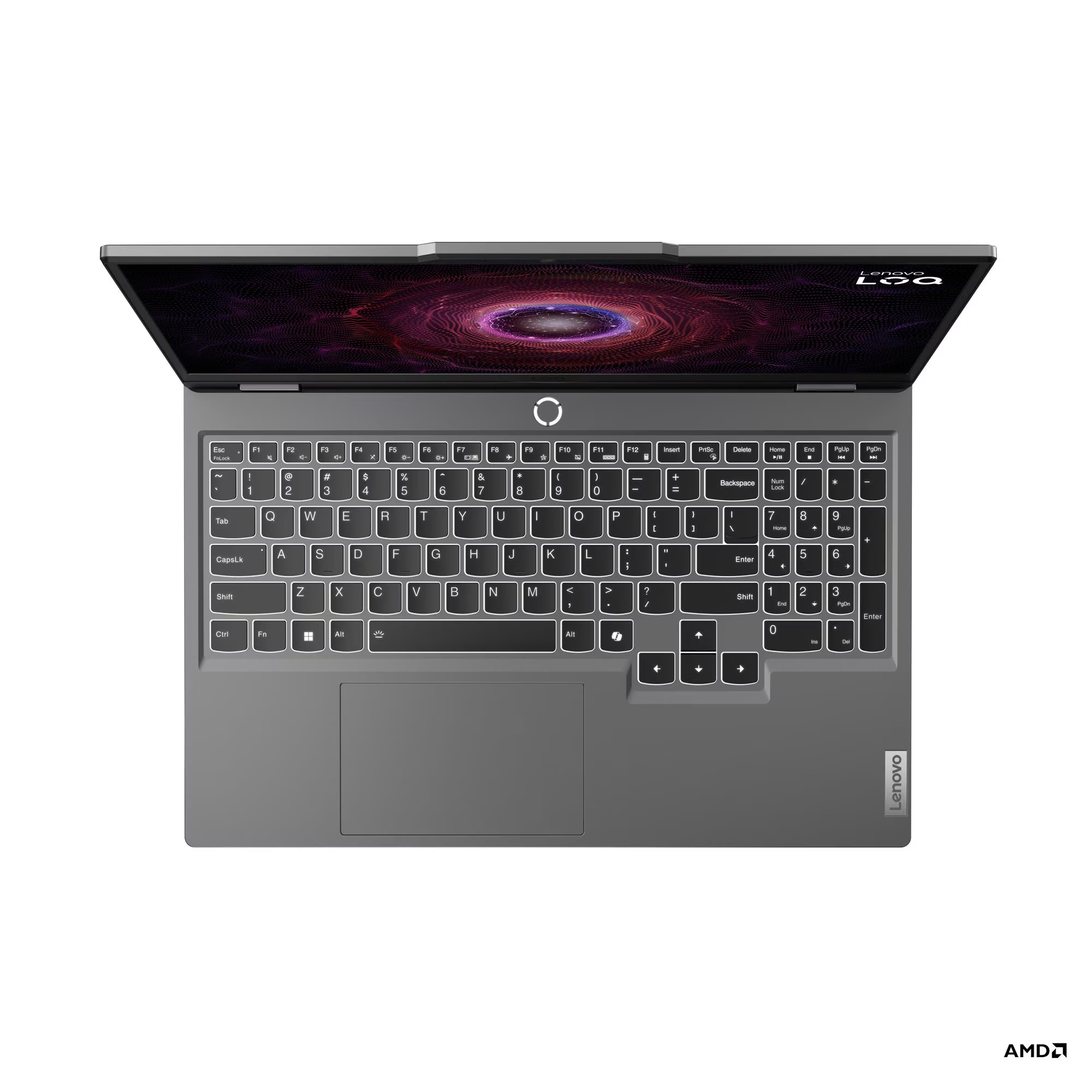 Laptop Lenovo NB LOQ 15ARP9, 15.6", AMD Ryzen 7 7435HS, 24GB RAM DDR5-4800, 512GB SSD, NVIDIA GeForce RTX 4050 6GB GDDR6, i hirtë
