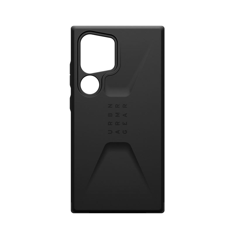 Maskë mbrojtëse UAG Civilian për Galaxy S24 Ultra, rezistente ndaj rënieve, e zezë