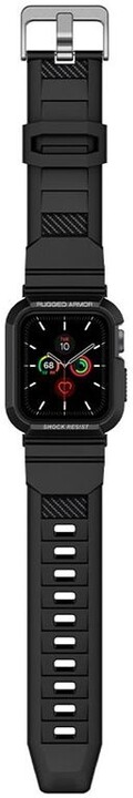 Rrip Spigen Rugged Armor Pro për Apple Watch 6 / SE / 5/4 40 mm, i zi