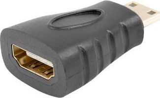 Адаптер LANBERG HDMI(M) HDMI(F) мини AD-0037-BK, црн