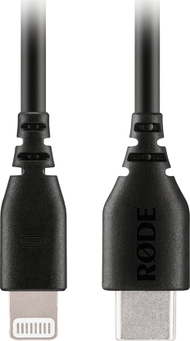 Kabllo audio Rode SC21, USB C në Lightning, 30cm, e zezë