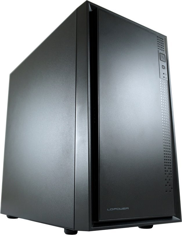 Kuti kompjuteri LC-Power 2016MB Micro Tower, për ATX mATX, e zezë
