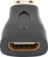 Адаптер LANBERG HDMI(M) HDMI(F) мини AD-0037-BK, црн