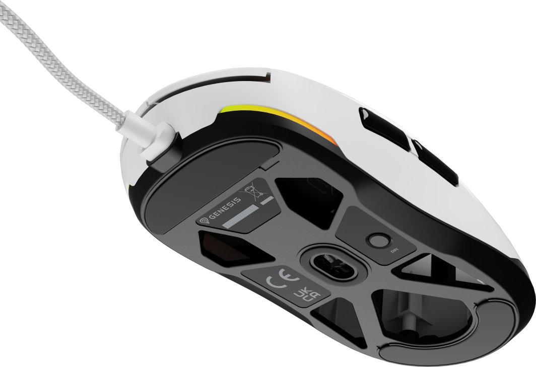Maus Genesis KRYPTON 660, i bardhë