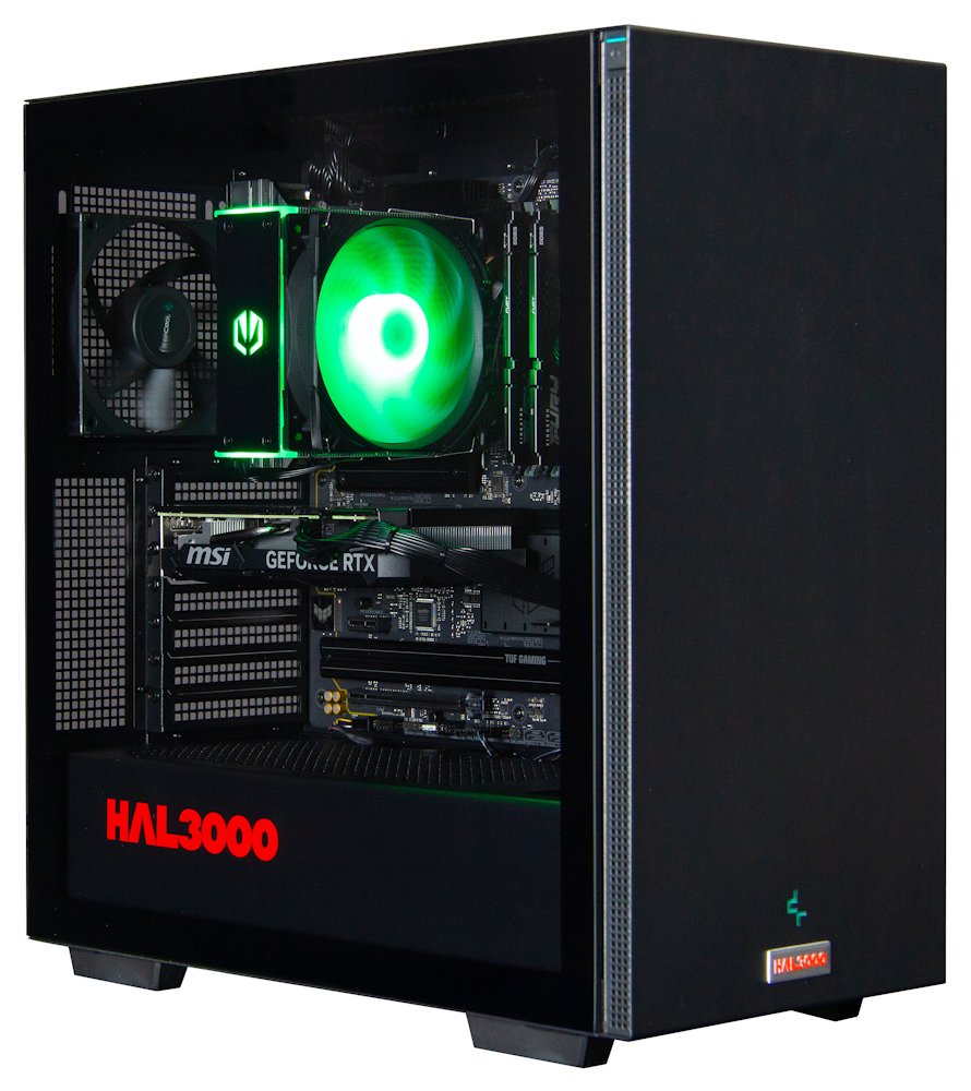 Kompjuter HAL3000 Master Gamer Pro Ti, Intel Core Ultra 5 225F, 32GB DDR5, RTX 4060 Ti, 1TB SSD, Windows 11, i zi