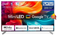 Televizor CHiQ M55QA9, 55", 4K MiniLED QLED, Google TV