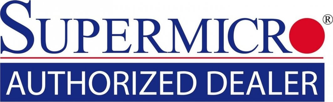 Logo Supermicro Authorized Dealer, ngjitës, shumëngjyrësh