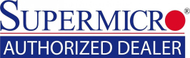 Logo Supermicro Authorized Dealer, ngjitës, shumëngjyrësh