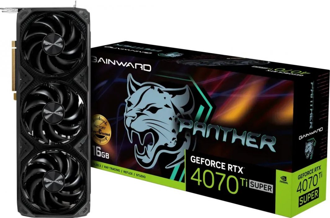 Kartelë grafike Gainward GeForce RTX 4070 Ti SUPER Panther OC 16GB GDDR6X