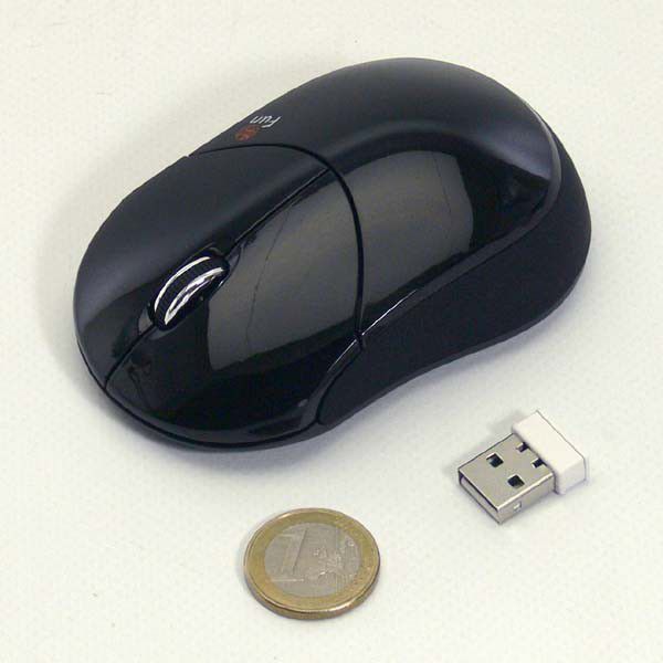 Maus Logo Fun, wireless, USB, i zi