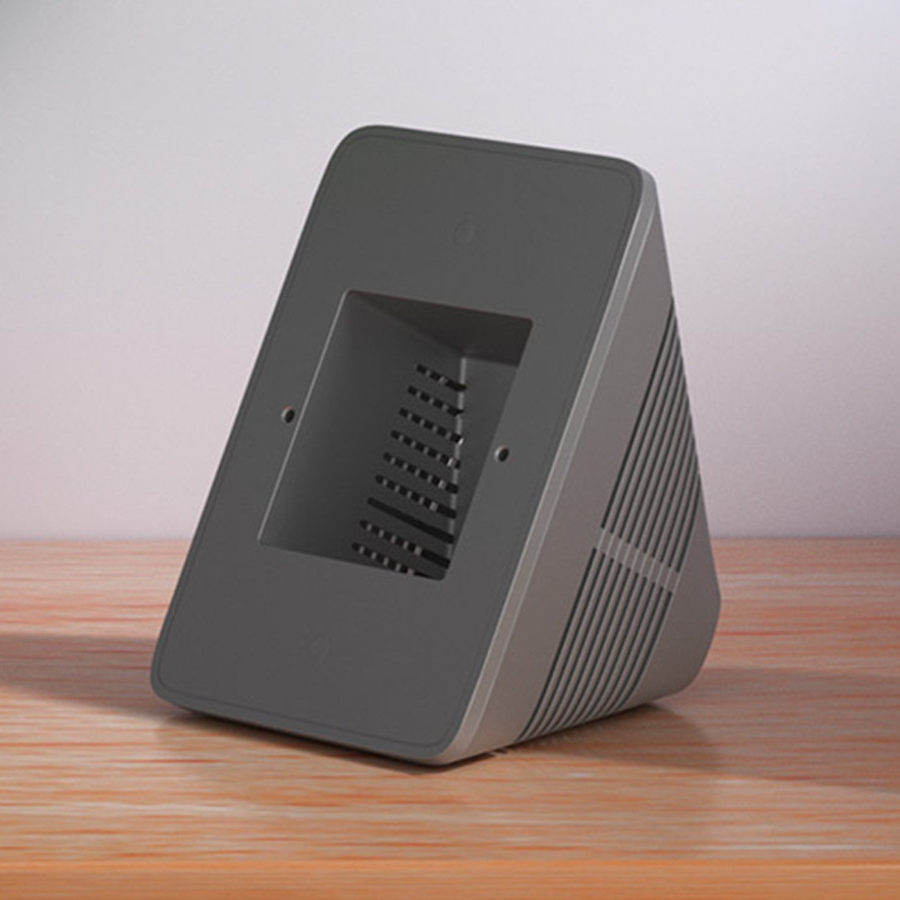 Stendë tavoline Sonoff për NSPanel NSPanel Pro, bazament trekëndësh, plastike, e zezë