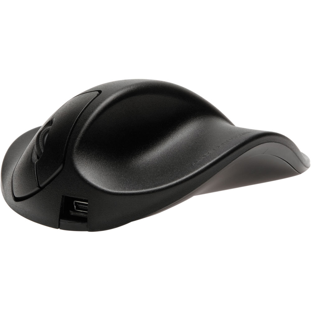 Maus ergonomik Hippus HandShoeMouse Large, pa kabllo, lazer, i zi