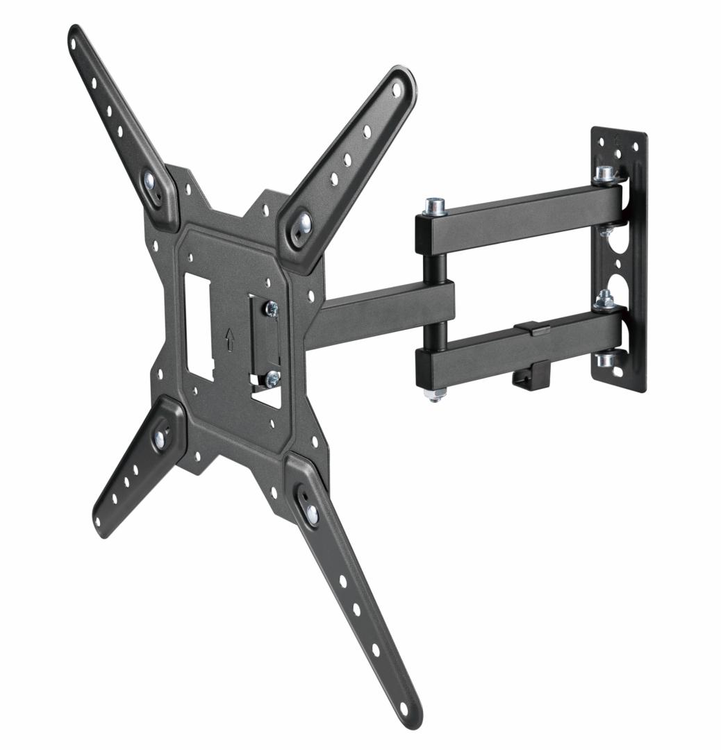 Mbajtëse muri për TV Serioux TV68-443, 23-55", 30kg, e zezë