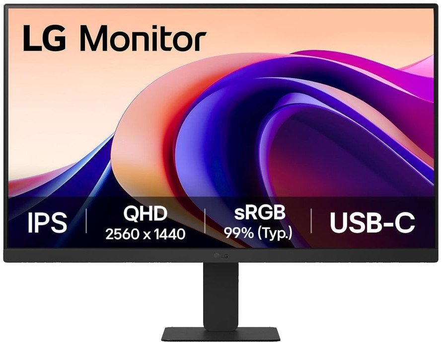 Monitor LG 24U631A B, 24", QHD 2560 x 1440, i zi
