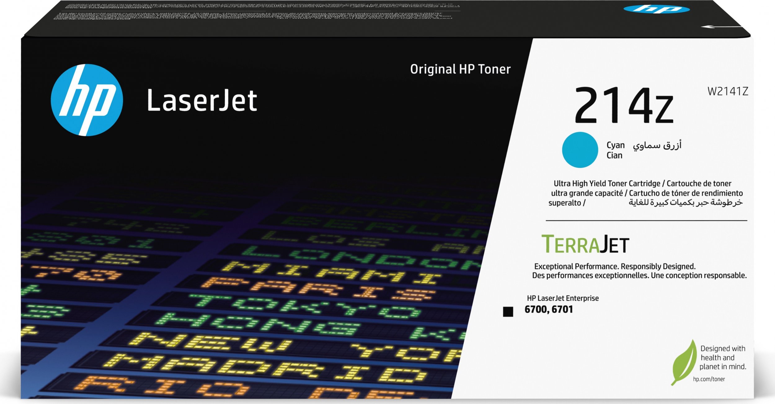 Kartutëz toner HP 214Z, Ultra High Yield, cyan