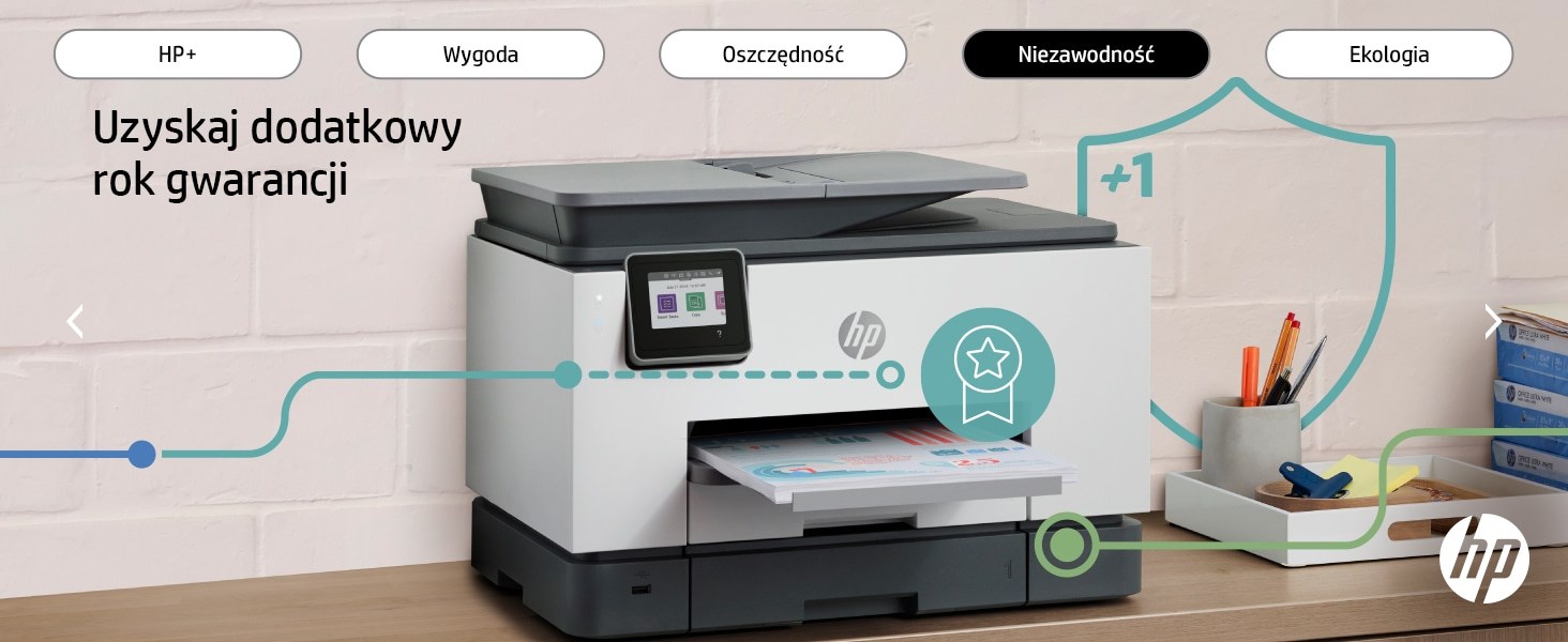 Printer multifunksional HP OfficeJet Pro 9022e, Inkjet termal, i bardhë