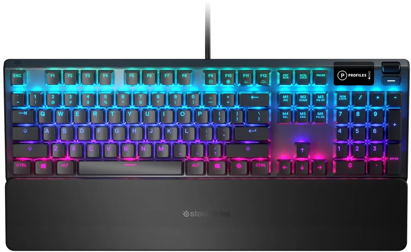 [OUTLET] Tastierë SteelSeries Apex 5, SteelSeries Hybrid Blue, US, e zezë