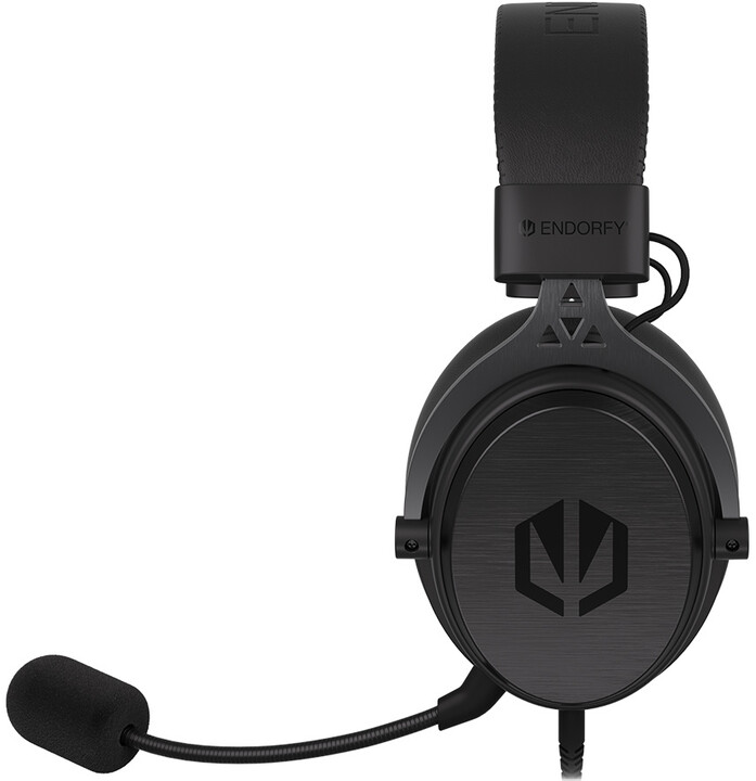 Kufje Endorfy Viro Plus USB, të zeza