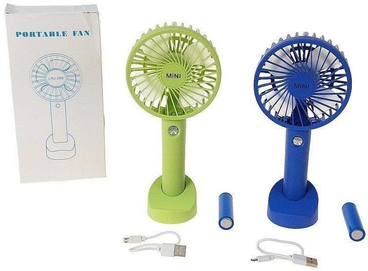 Ventilator tavoline MIX ADAR, USB, portativ, i bardhë