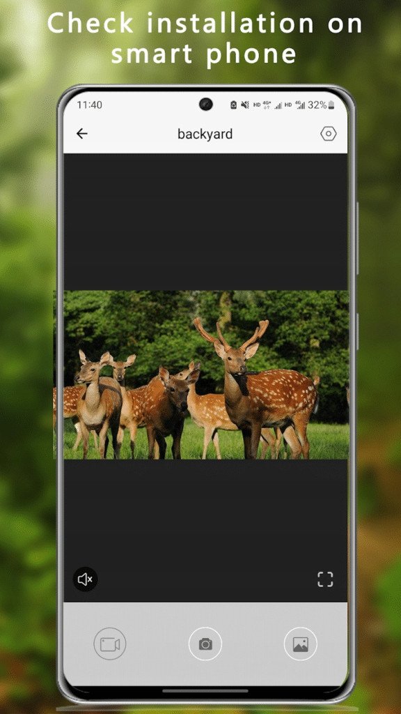 Kamerë faune Delta Wildlife Camera, sensor lëvizjeje, regjistrim ditë natë, kamuflazh
