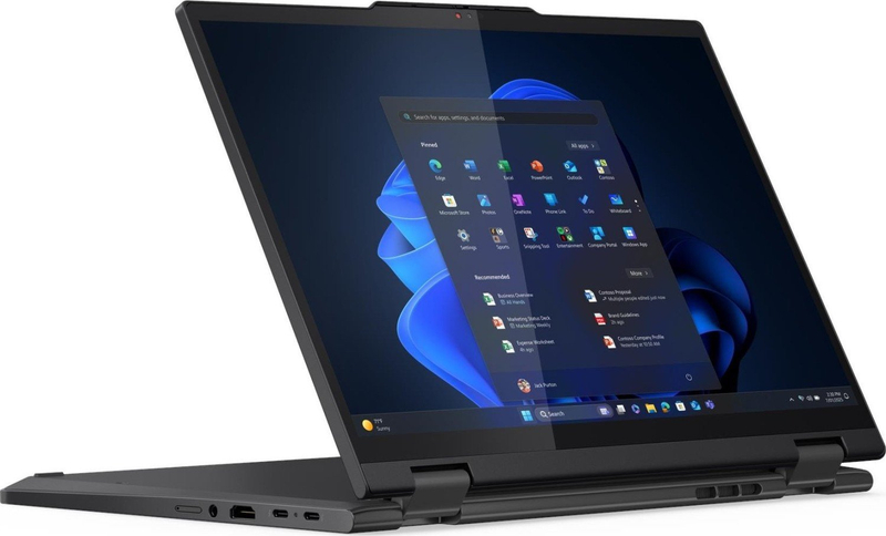 Laptop 2 në 1 Lenovo ThinkPad T14s Gen 1, 14" Touchscreen, Intel Core Ultra 5, 16GB RAM, 512GB SSD, i zi