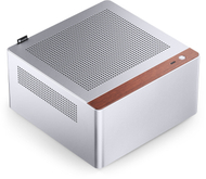 Куќиште за компјутер Jonsbo N10, мини-кула Mini ITX, со вентилатори, сребрена