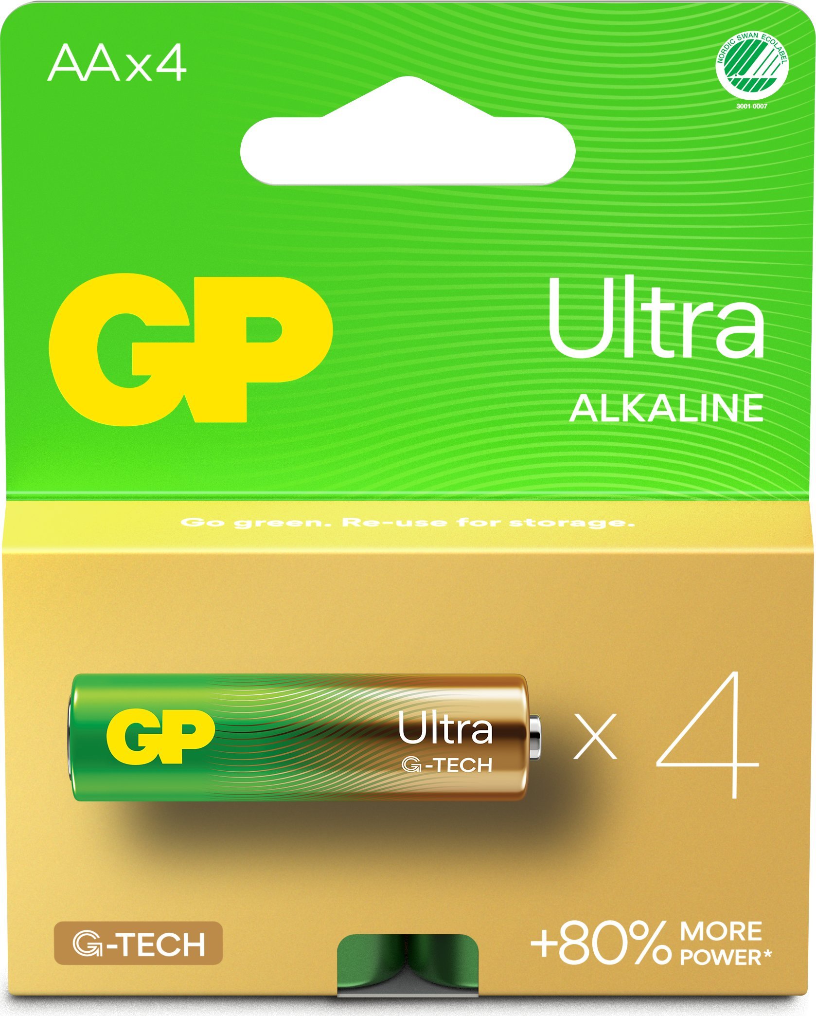 Bateri njëpërdorimëshe GP Batteries Ultra Alkaline GP15AU, AA LR06
