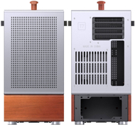Kuti PC Jonsbo T7, MIDI Tower MATX, xham i temperuar, argjend