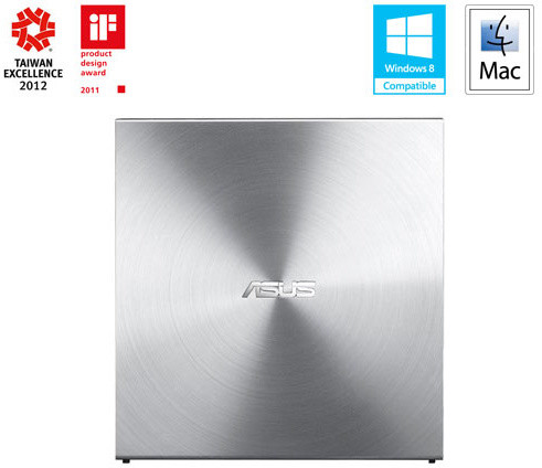 Drive optik Asus SDRW-08U5S-U, i jashtëm, i argjendtë