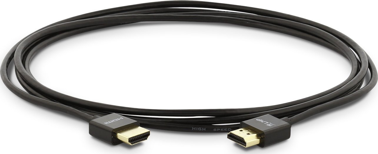Kabllo HDMI LMP 18781, 2 m, 4K 60 Hz, e zezë