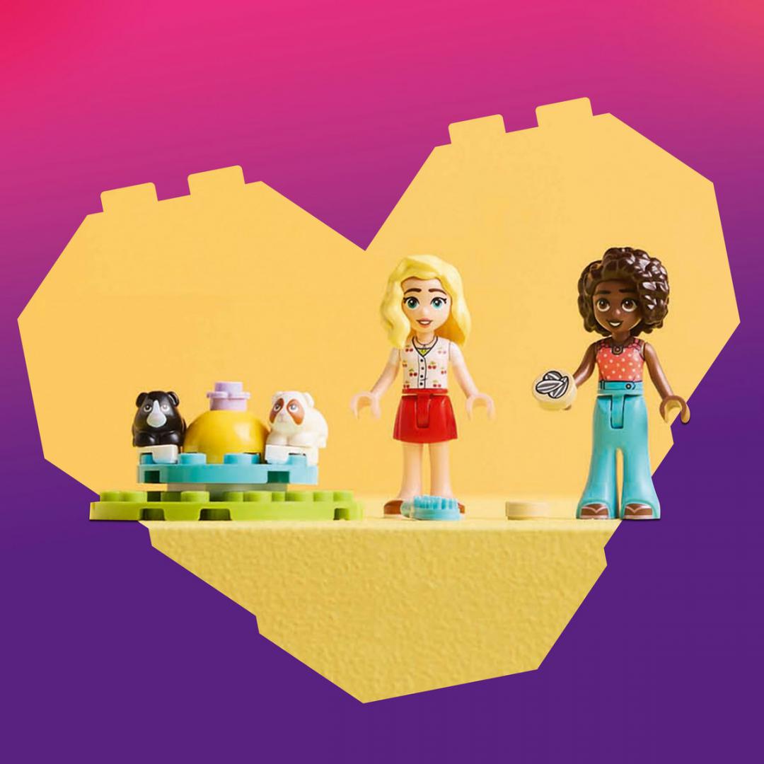 Set lodër LEGO Guinea Pig Playground, ndërtim kreativ, për fëmijë