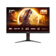 Monitor gaming AOC G4 27G4HA, 27", Full HD, LED, i zi me të kuqe