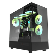 Kasë Darkflash DPX90, M-Tower, e zezë