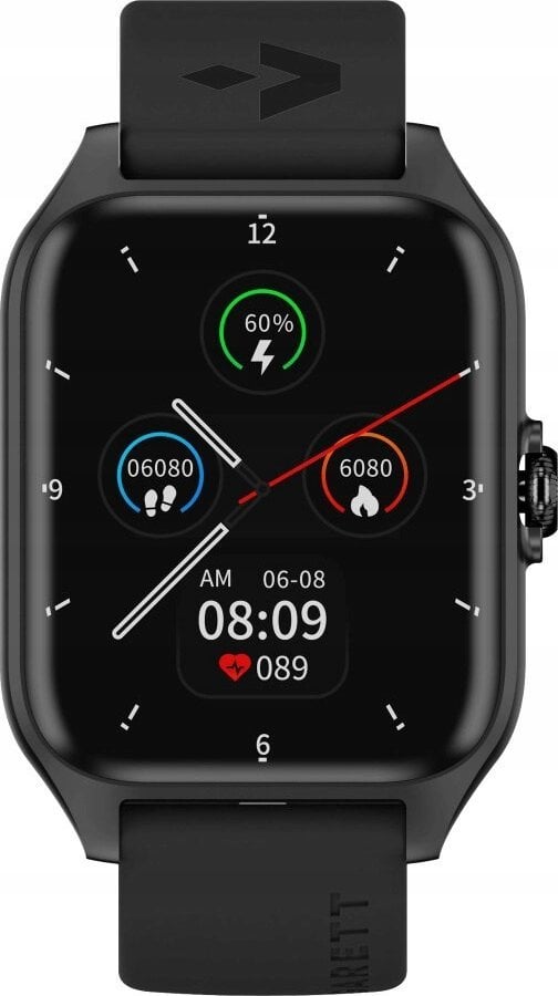 Ora inteligjente Garett Activity 2, AMOLED 1.78", Bluetooth, e zezë 3