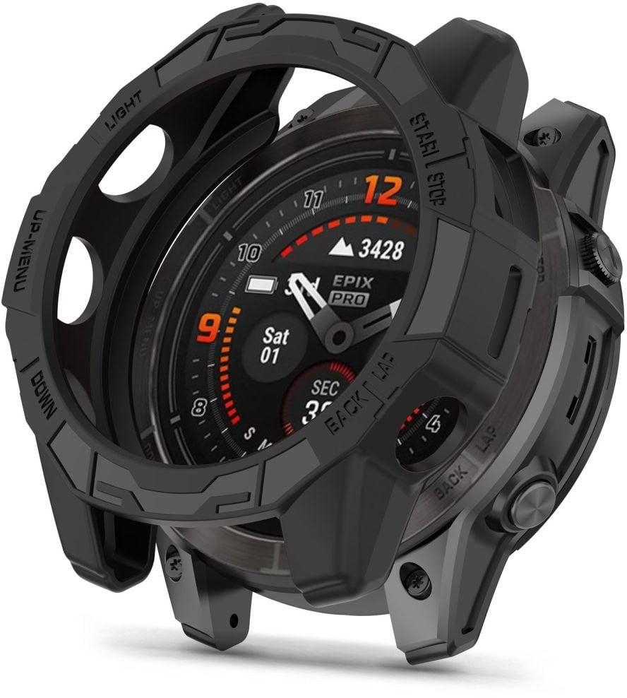 Mbulesë smartwatch Tech-Protect Defense Air për Garmin Fenix 7 7 Pro, TPU, e zezë