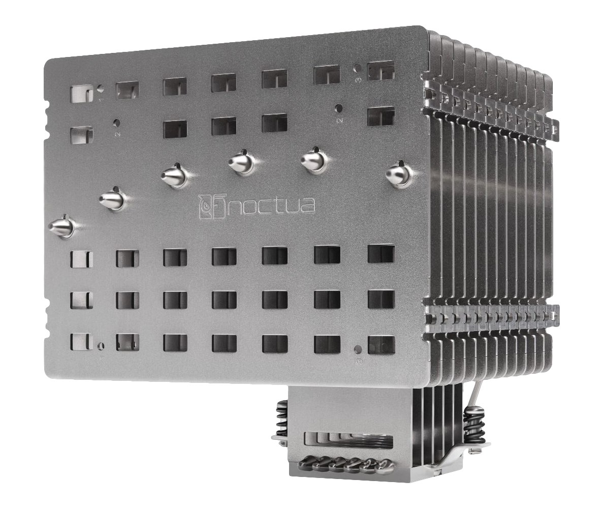 Ftohës CPU Noctua NH-P1, pasiv, 6 tuba nxehtësie, i zi