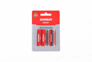 Bateri alkaline Rombat AA LR6, 1.5V, paketim 4 copë
