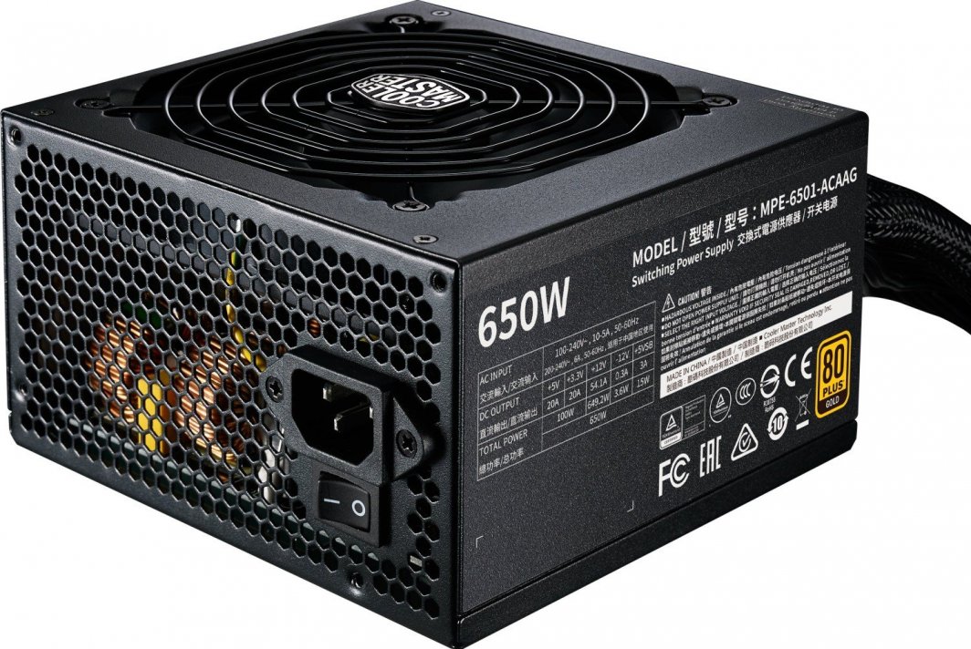 Burim energjie Cooler Master MWE Gold V2 MPE-6501-ACAAG-EU ATX, 650W