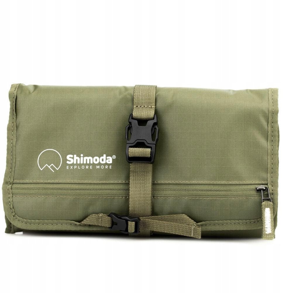 Mbështjellëse filtrash fotografikë Shimoda 100mm Filter Wrap, 4 xhepa, najlon rezistent ndaj ujit, jeshile