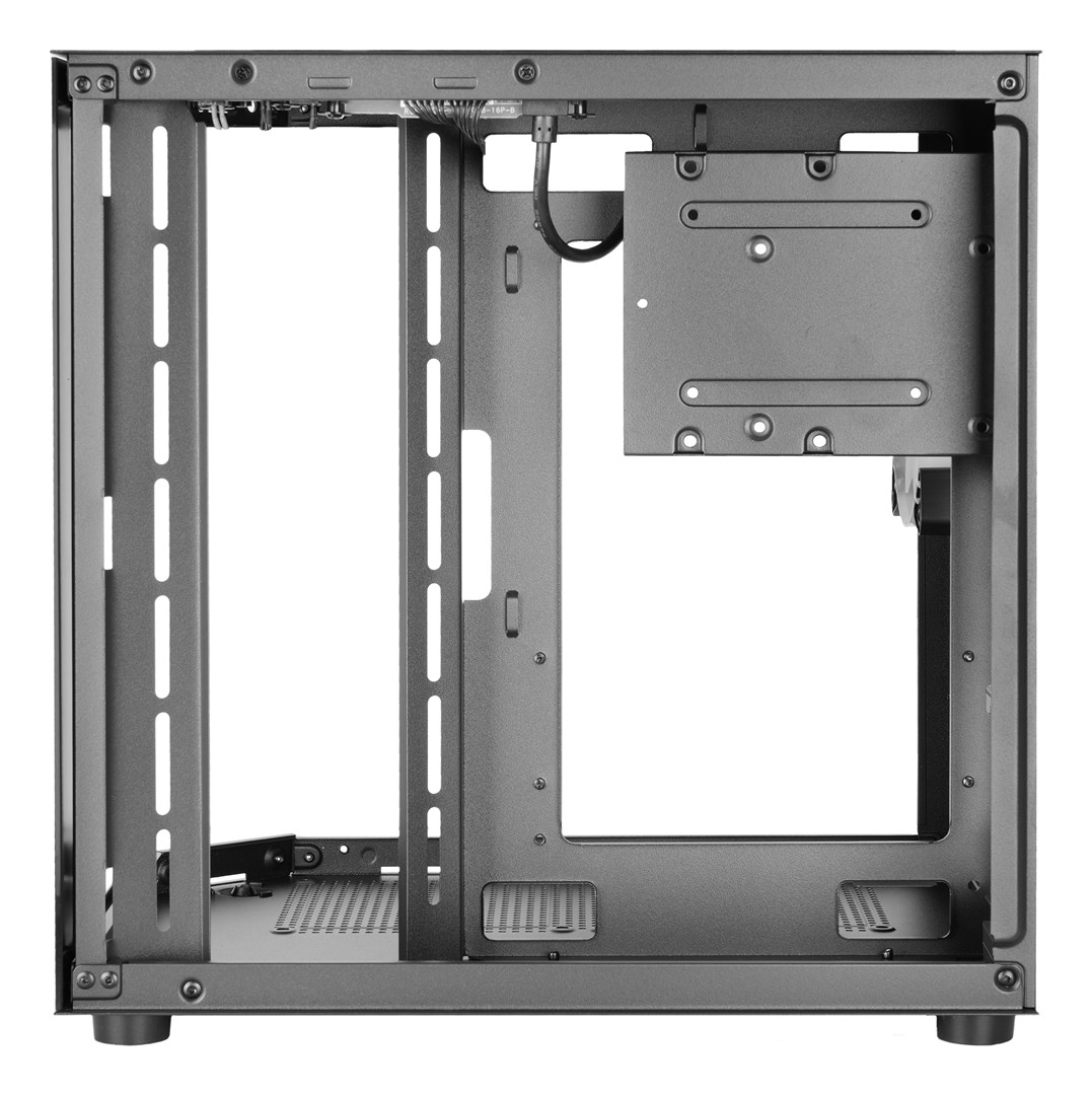 Kuti PC Mars Gaming MC-3TLITE, Mini Tower, mATX Mini-ITX, e zezë